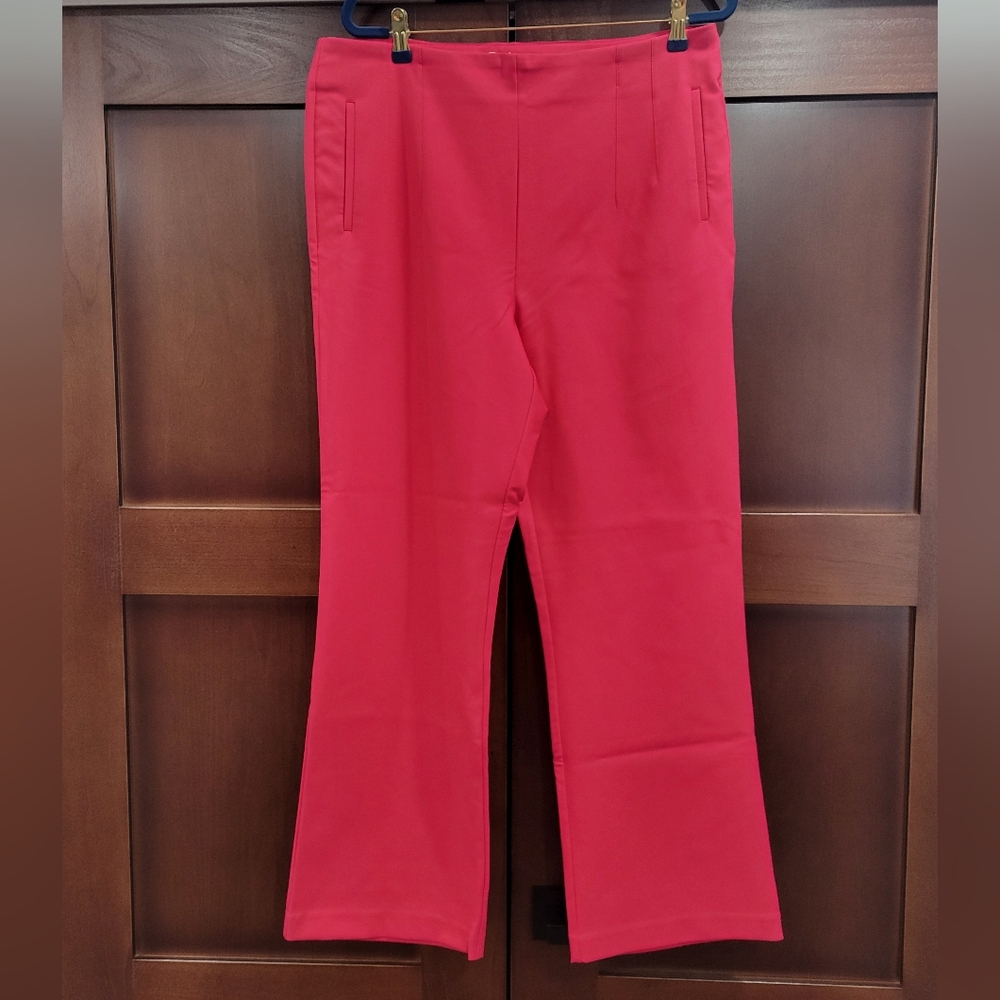 Rachel Zoe Vibrant Pink Wide Leg Pants